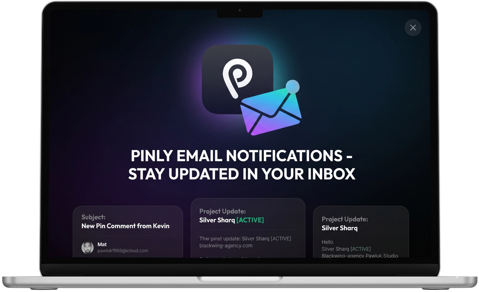 Pinly — notifications that respect your focus (in-context website feedback for web designers and agencies)